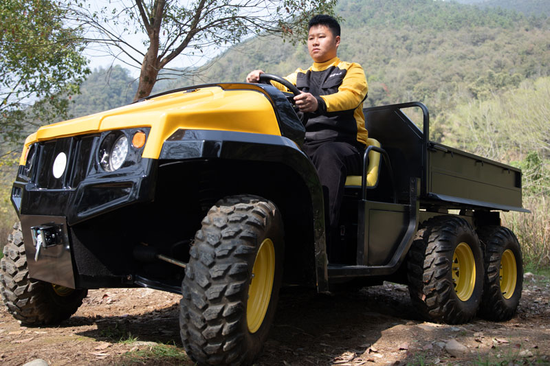 Electric large load all-terrain vehicle