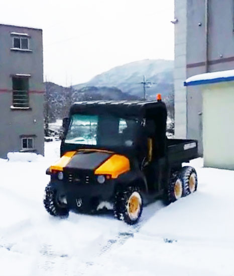 UTV-on-snow